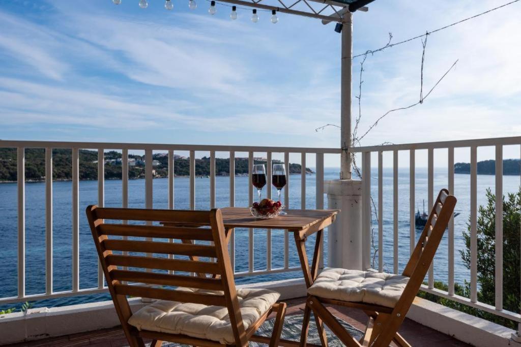 Villa Diamond Sea - Vacation House With Private Parking And A Big Terrace Over The Sea à Dubrovnik Extérieur photo